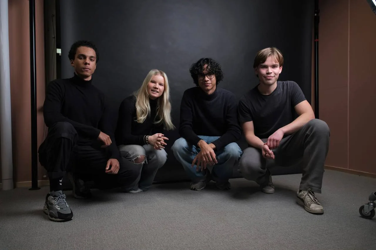 The 2024–25 STUHI core team photographed in the studio