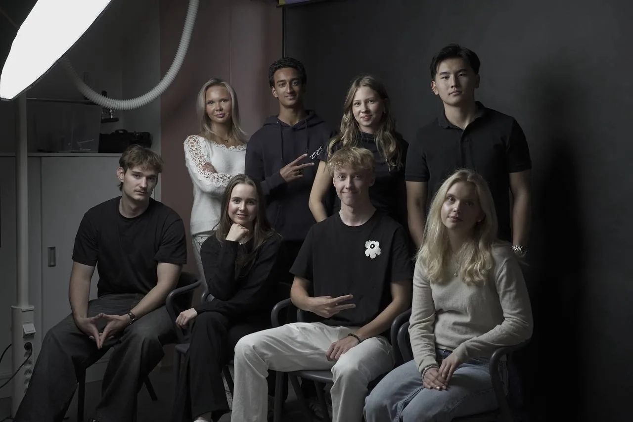 A previous STUHI core team photographed together